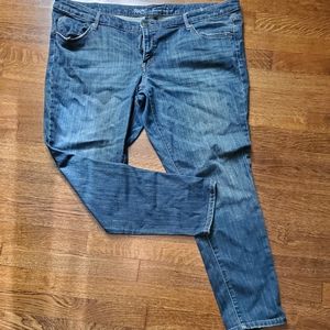 Massimo low rise skinny jeans